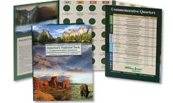 National Park Quarters Colorful Folder 2010-2021