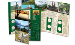 National Park Quarters Colorful Folder 2011